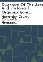 Directory_of_the_arts_and_historical_organizations__Hunterdon_County__New_Jersey